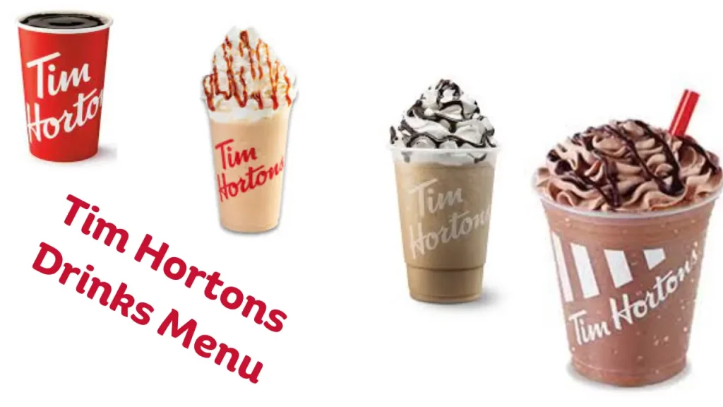 Tim Hortons Drinks Menu 