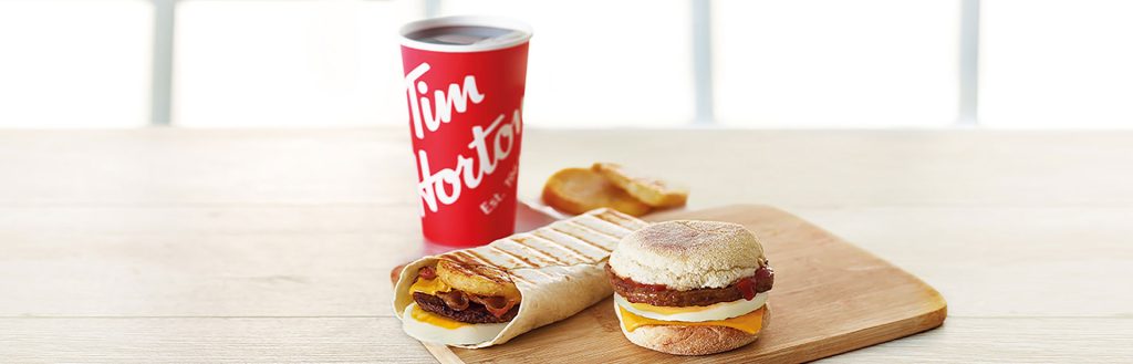 Tim Hortons UK Menu Prices