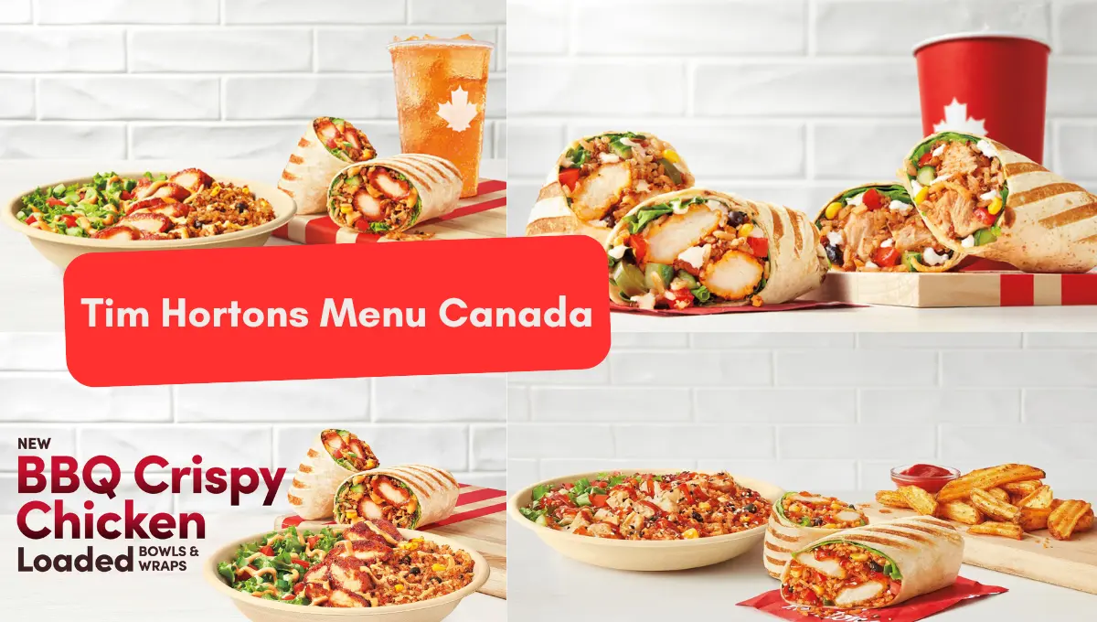 Tim Hortons Menu Canada